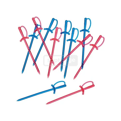 პლასტმასის ჩხირები-ხანჯალი 1000ც